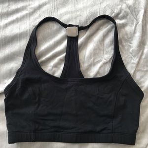 North face sports bra - used size small